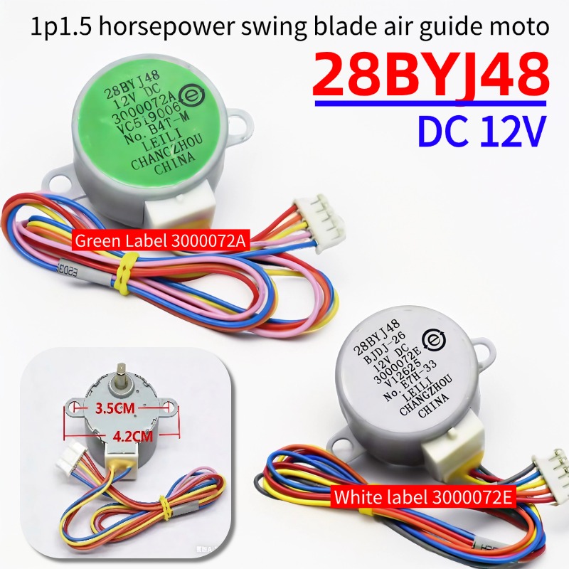 Dc Motor - Motore passo-passo sincrono DC 12V 28BYJ48