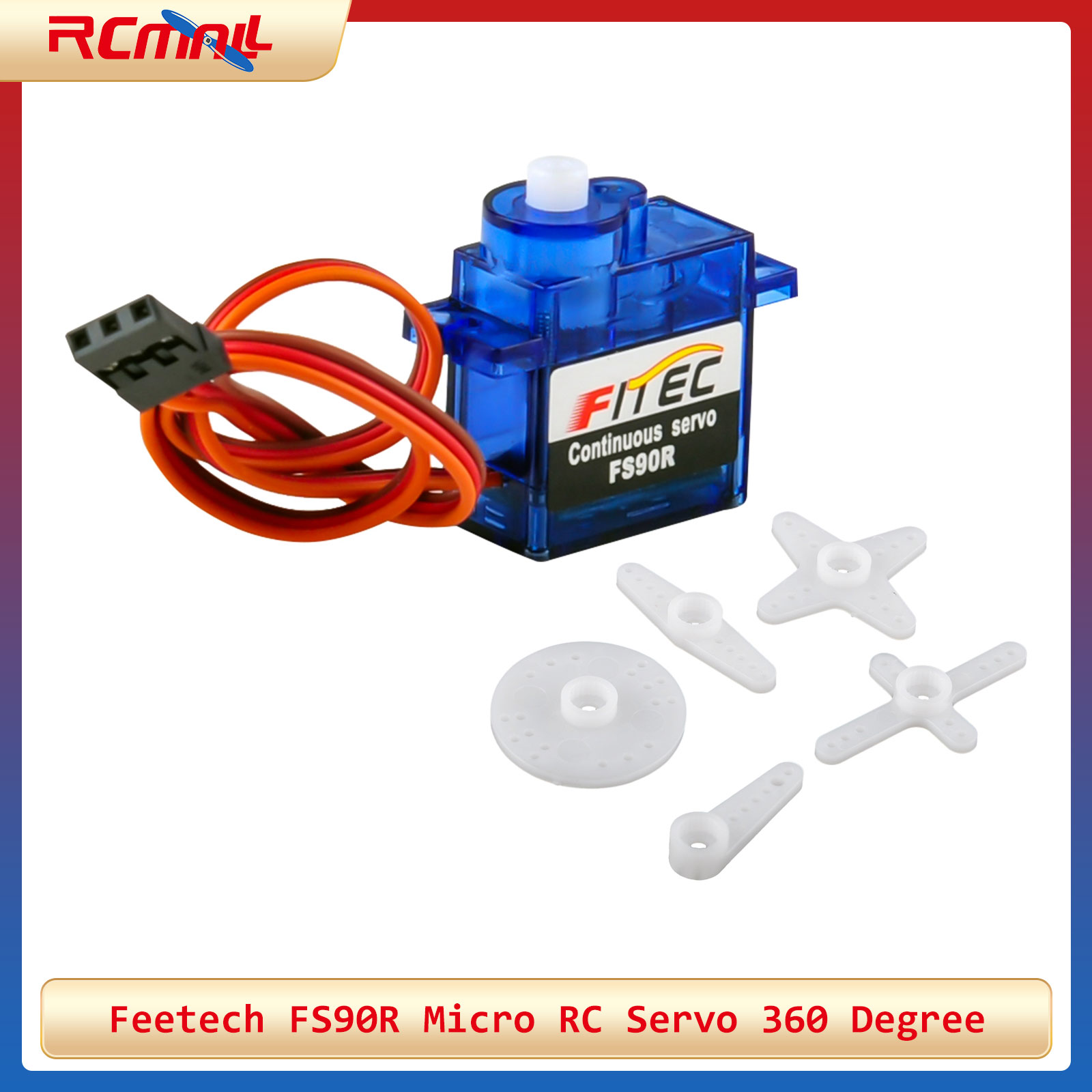 Microbit - Servo Micro RC Feetech FS90R con