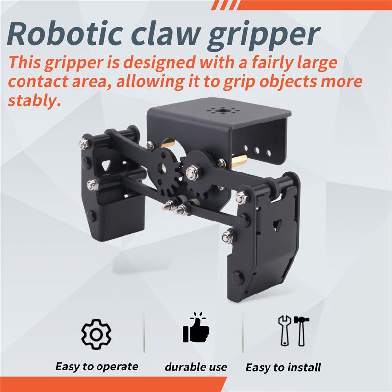 Robot Gripper Claw - Pinza Robotica Grande ABBZ-Open per Kit