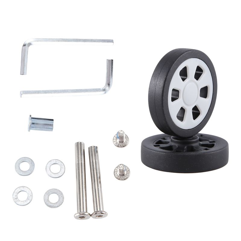 Caster Wheel - ABQR 55X12mm Ruote per bagagli Sostituzione