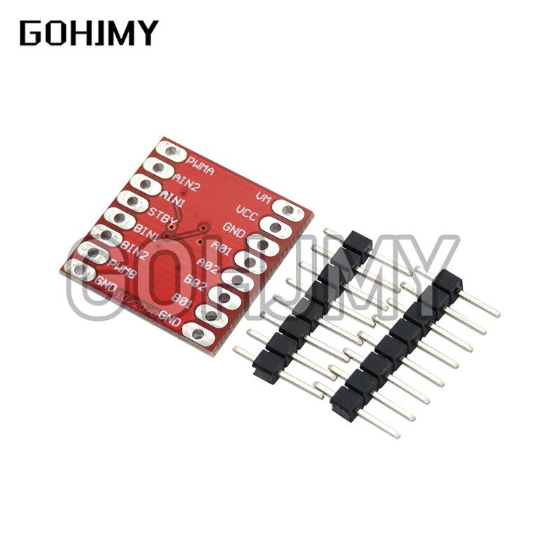 Motor Driver L298N - TB6612 DRV8833 Driver doppio motore 1A
