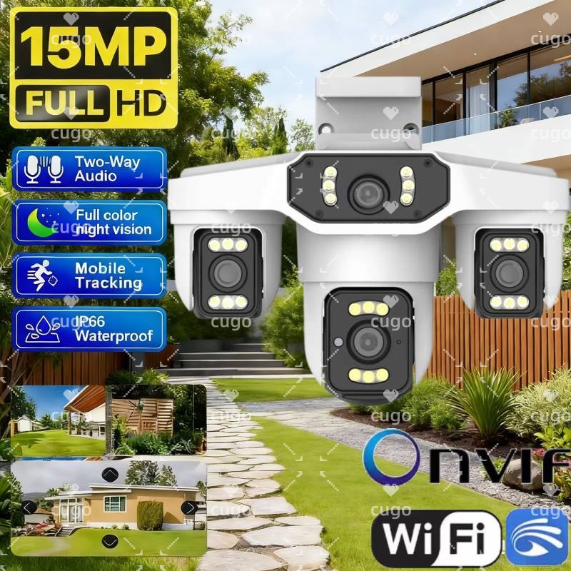 Pan Tilt Bracket - Telecamera IP WiFi 8K da 15MP