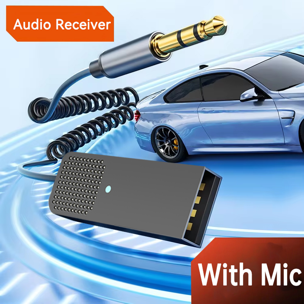 Robot Bluetooth Car - Nuovo adattatore Bluetooth AUX per auto,