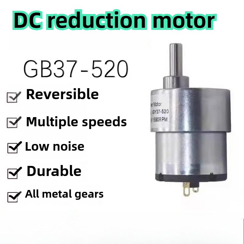 Dc Motor - Motore a Ingranaggi DC 12V/24V da