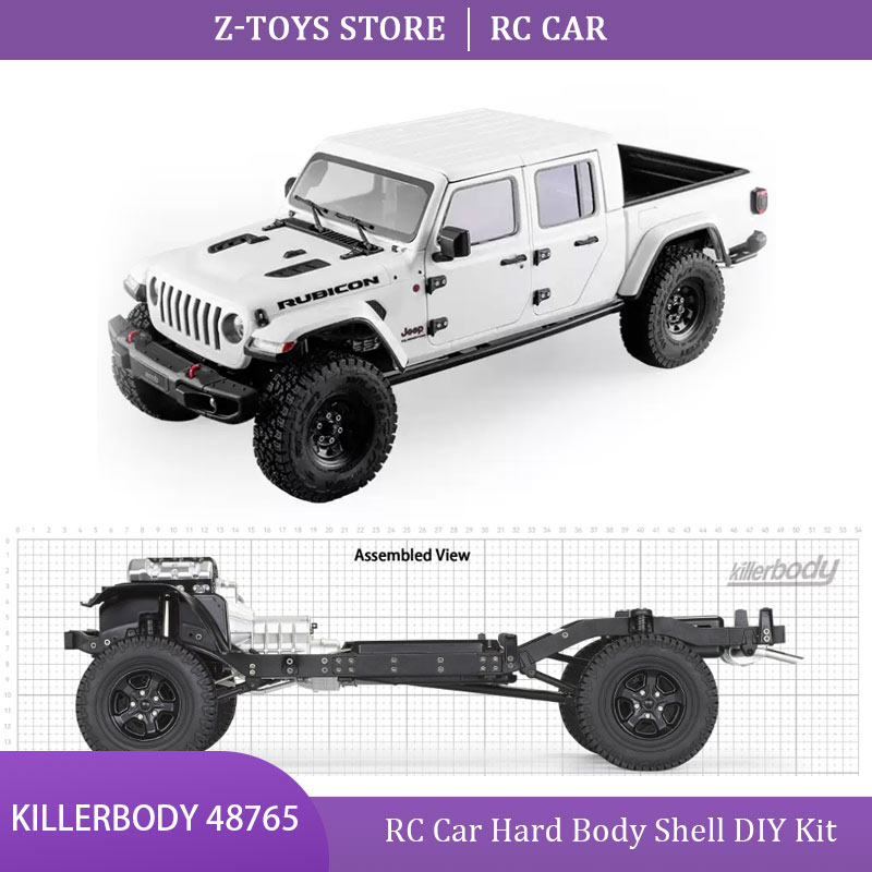 Robot Car Kit - Kit di assemblaggio carrozzeria rigida 1/10