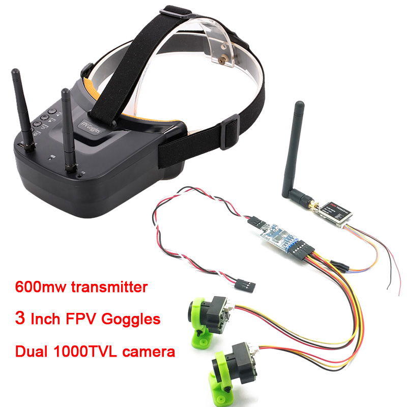 Pan Tilt Bracket - Doppia videocamera a 3 canali CMOS