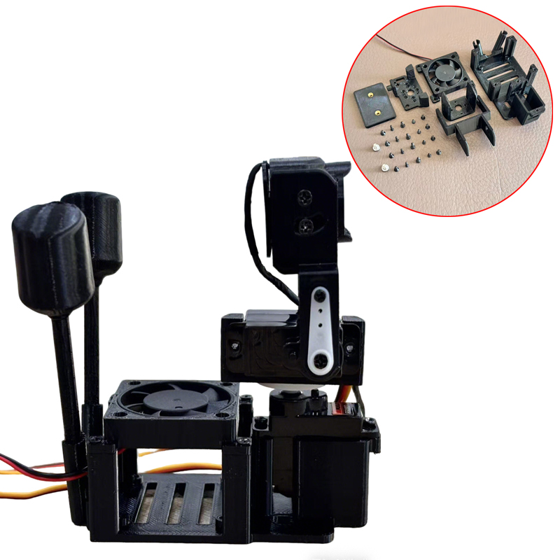 Pan Tilt Bracket - 1Set Per DJI O4 Pro Unità