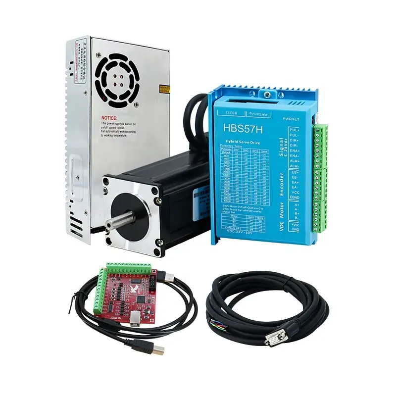 Servo Kit - HLTNC Motore Stepper Nema23 a Circuito