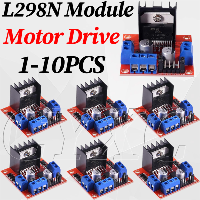 L298N Module - 1-10PCS L298N Scheda controller driver motore