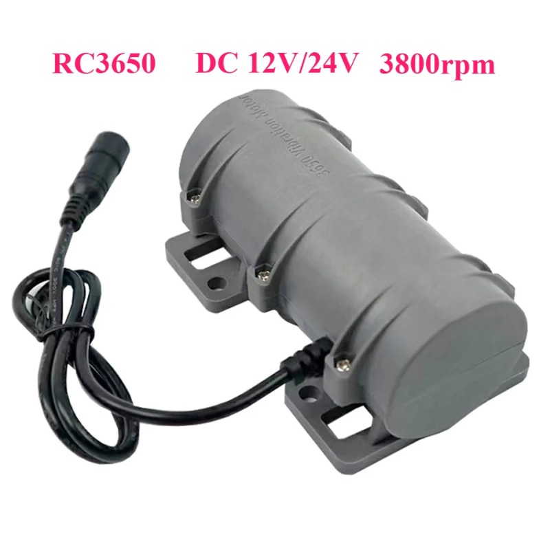 Dc Motor 12V - RC3650 Motore a vibrazione CC ad