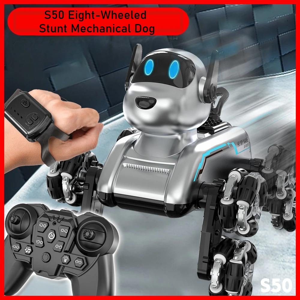Robot Wheel - S50 Cane robot intelligente con rilevamento