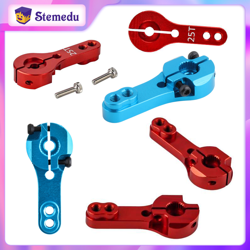 Robot Arm Metal - 1PCS/2PCS/4PCS Rosso/Blu 25T Standard In Alluminio