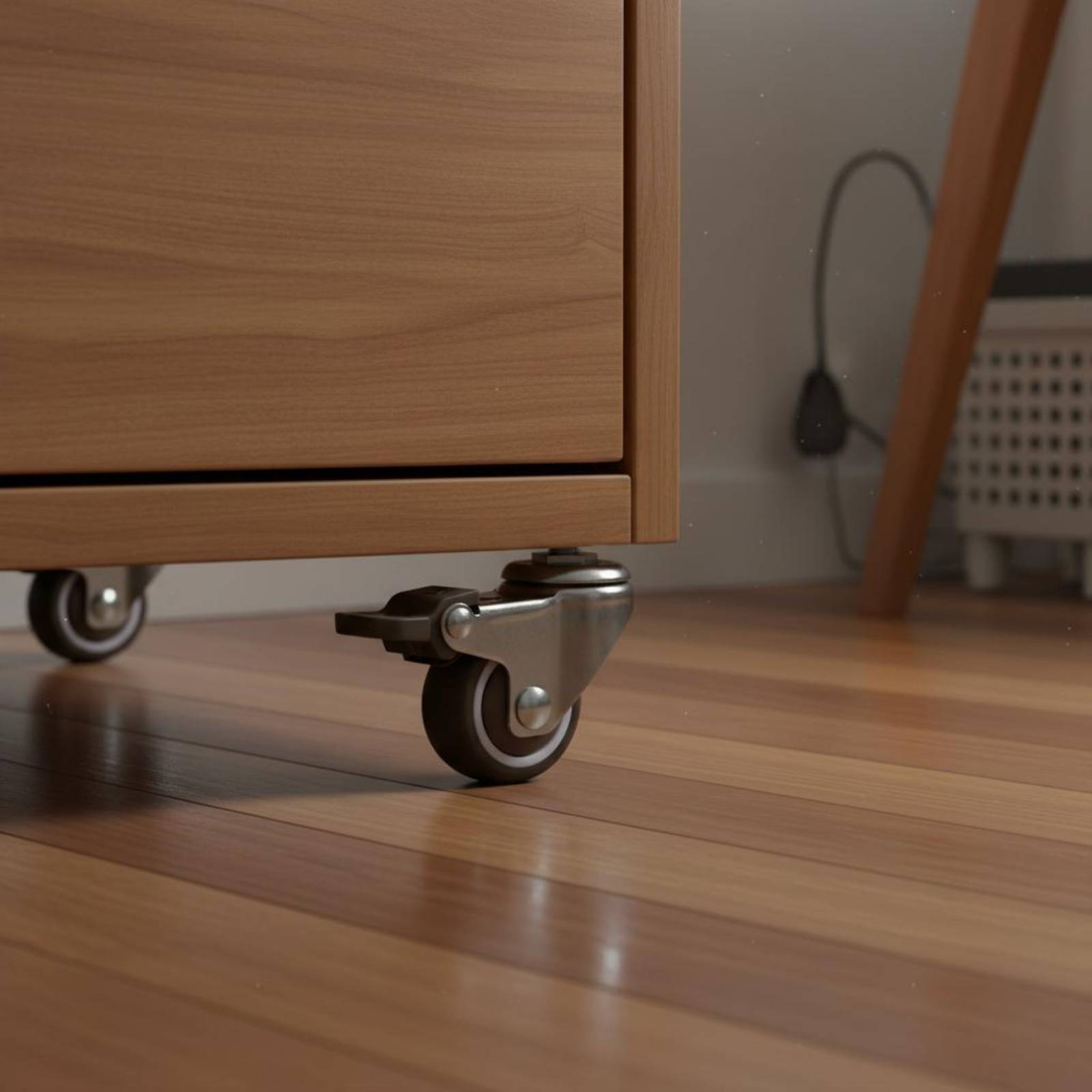 Caster Wheel - Ruota girevole con stelo filettato, ruota