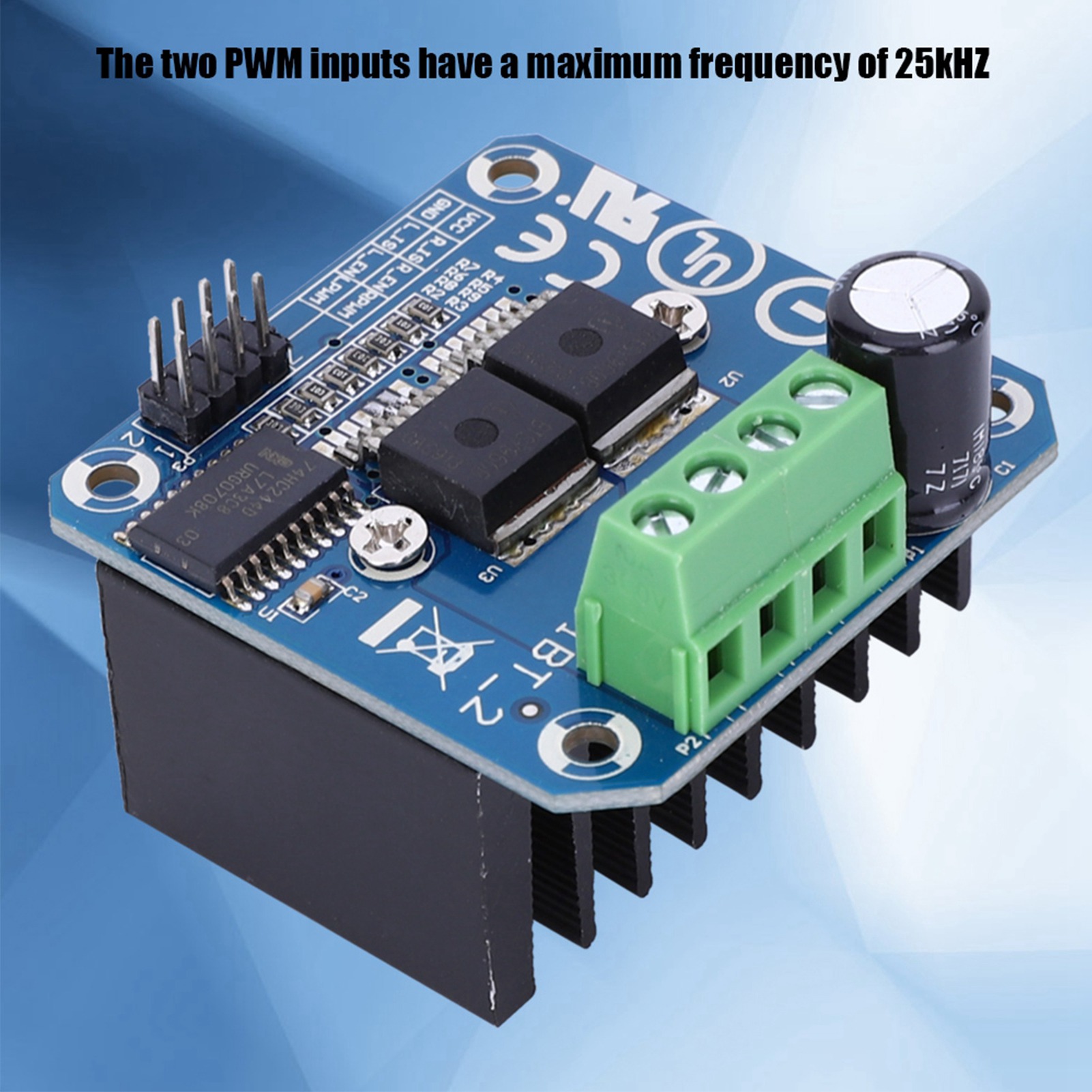 Motor Driver Module - Modulo di Controllo Motore BTS7960 43A,