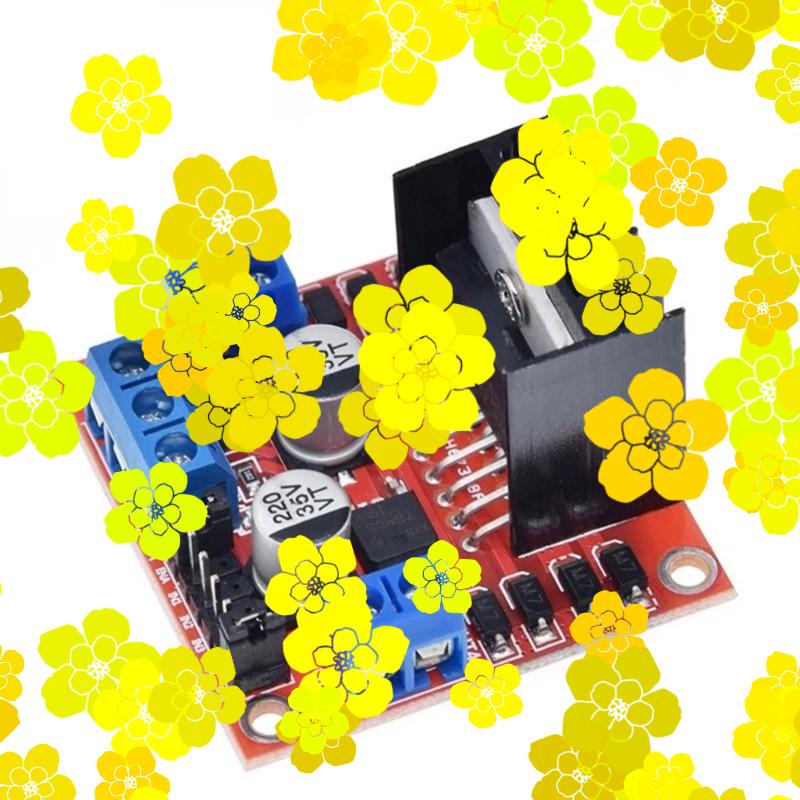 L298N Module - 1/2/5pcs L298N Modulo scheda driver Dual