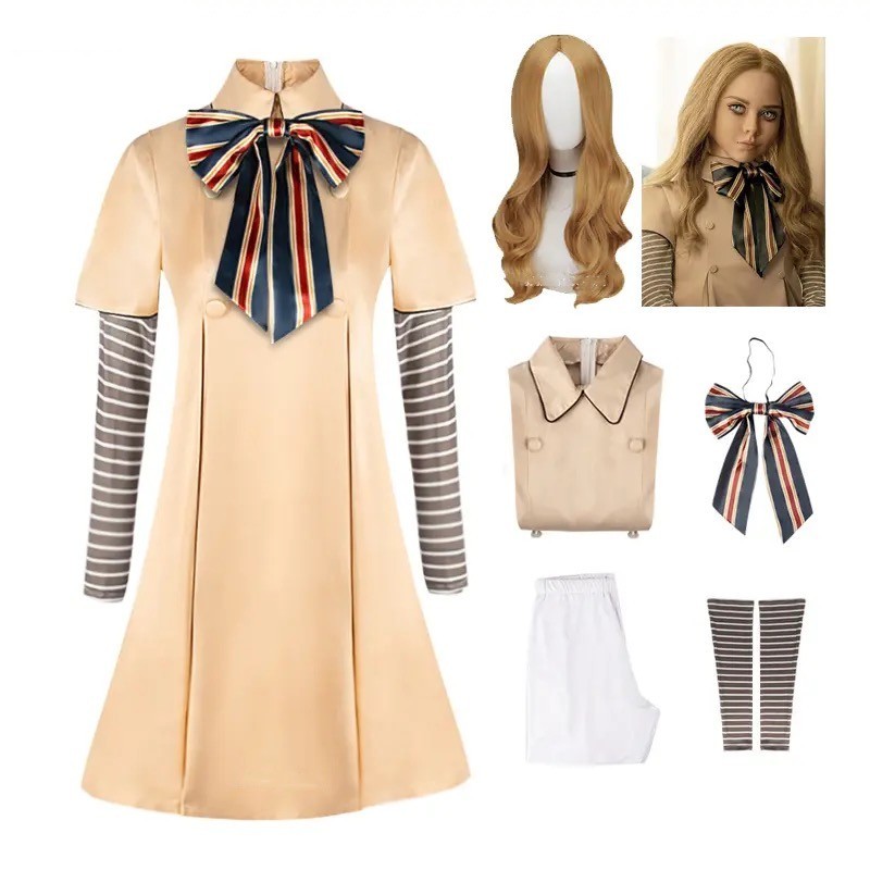 Line Follower Robot - MEGAN Abito Cosplay per Bambini Ragazze