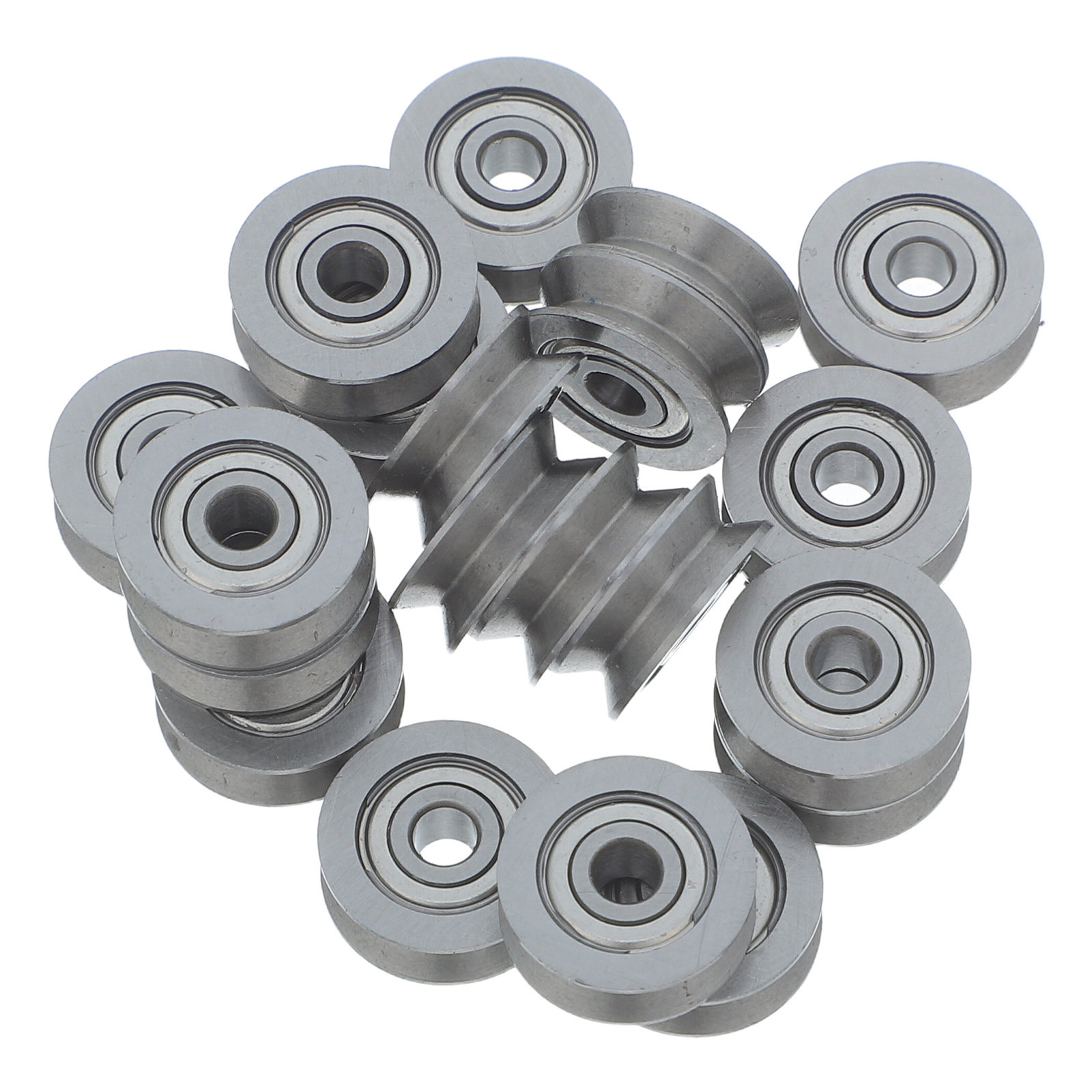 Robot Wheel - 20 pezzi di pulegge con cuscinetto