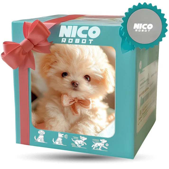 Line Follower Robot - Nico Robot, Cane Robotico di Peluche