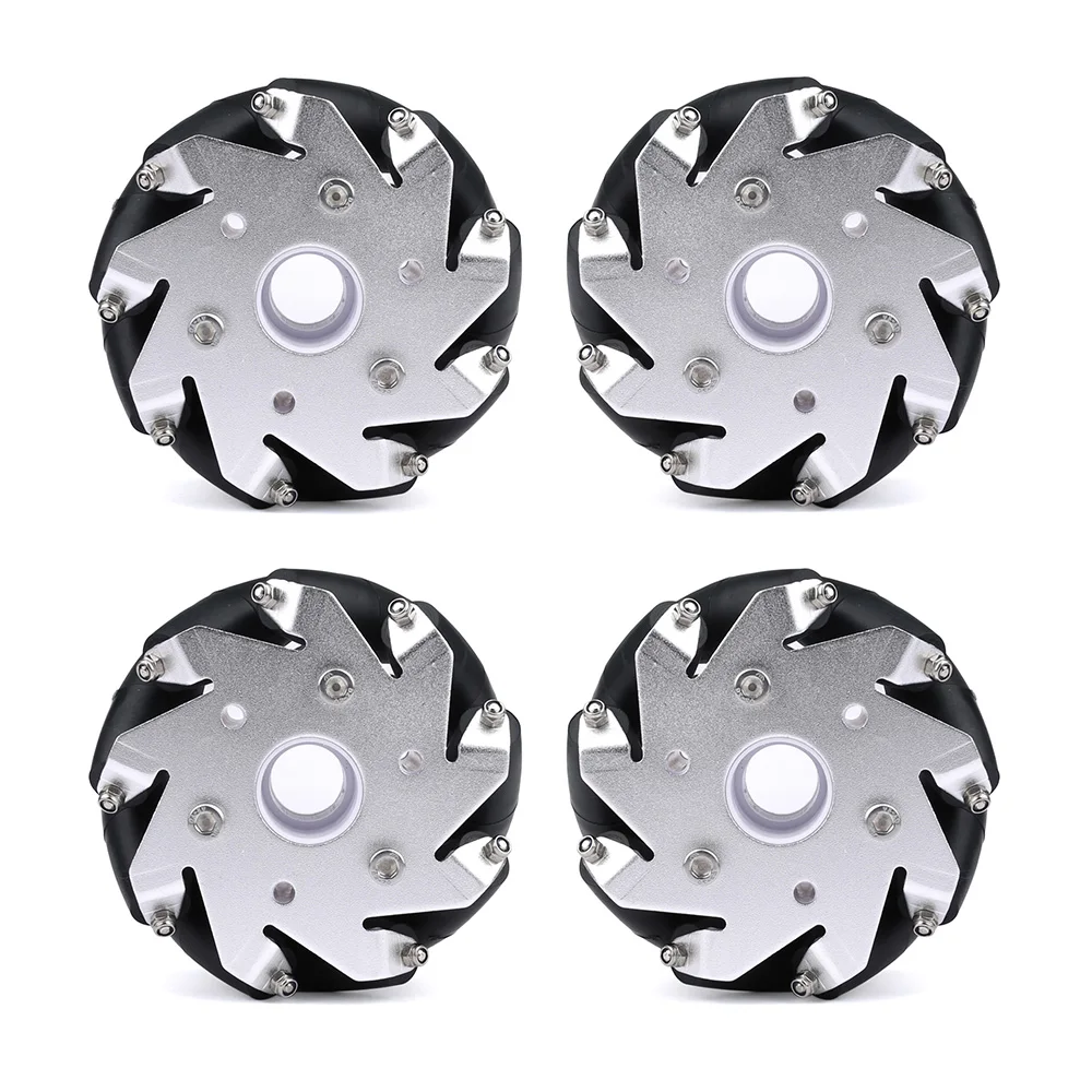 Omni Wheel - 4 ruote Mecanum omnidirezionali da 60-127