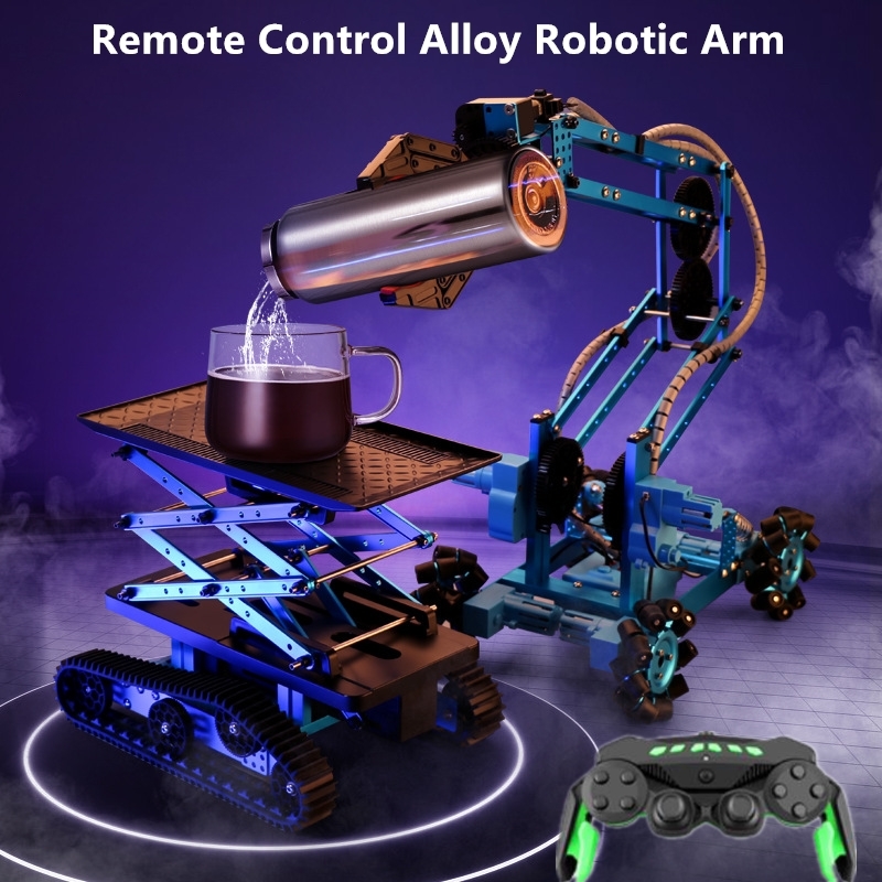 Robot Arm Metal - Auto RC in Lega con Telecomando,