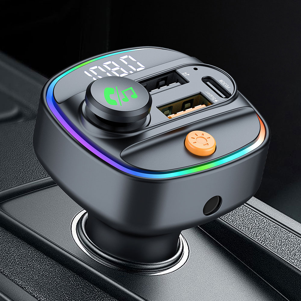 Robot Bluetooth Car - Trasmettitore FM Bluetooth 5.4 Vivavoce per