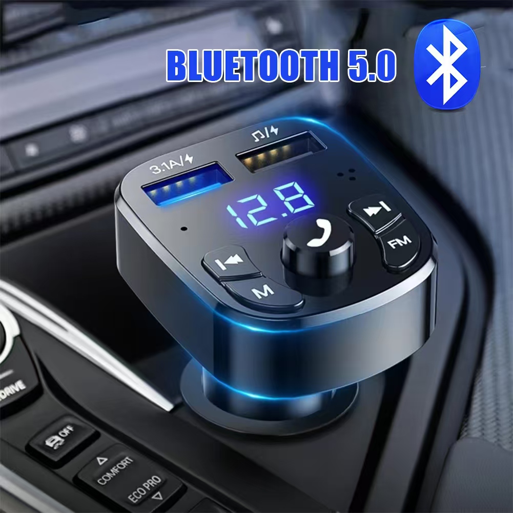 Robot Bluetooth Car - Trasmettitore FM 5.0 compatibile con Bluetooth