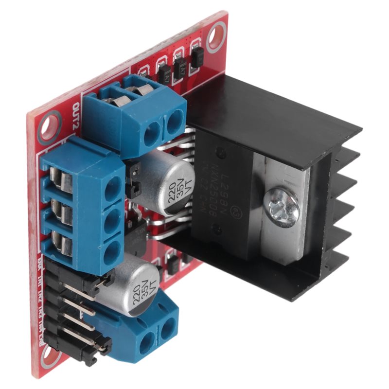 L298N Module - Modulo AED7-L298N, Scheda Driver per Motore