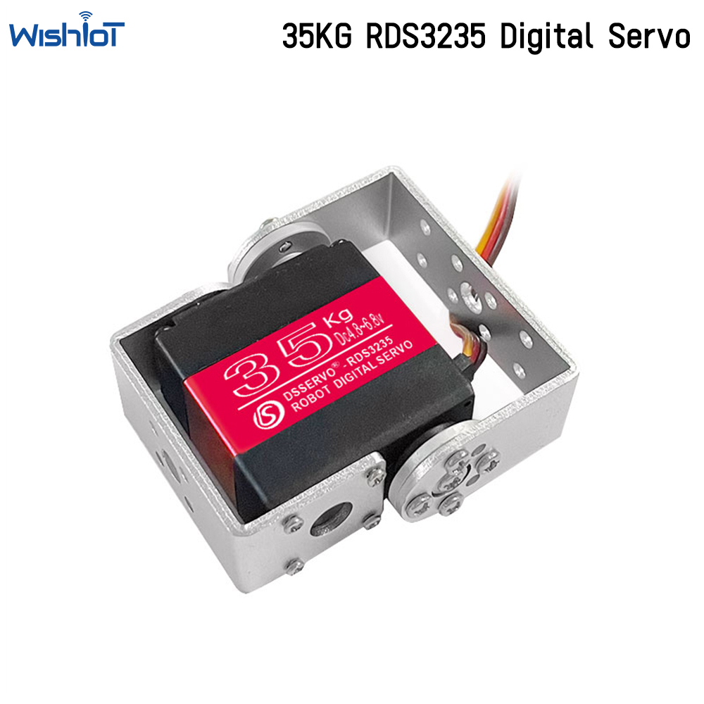 Robot Arm Metal - Servo digitale robot 35KG 4.8-6.8V Coppia