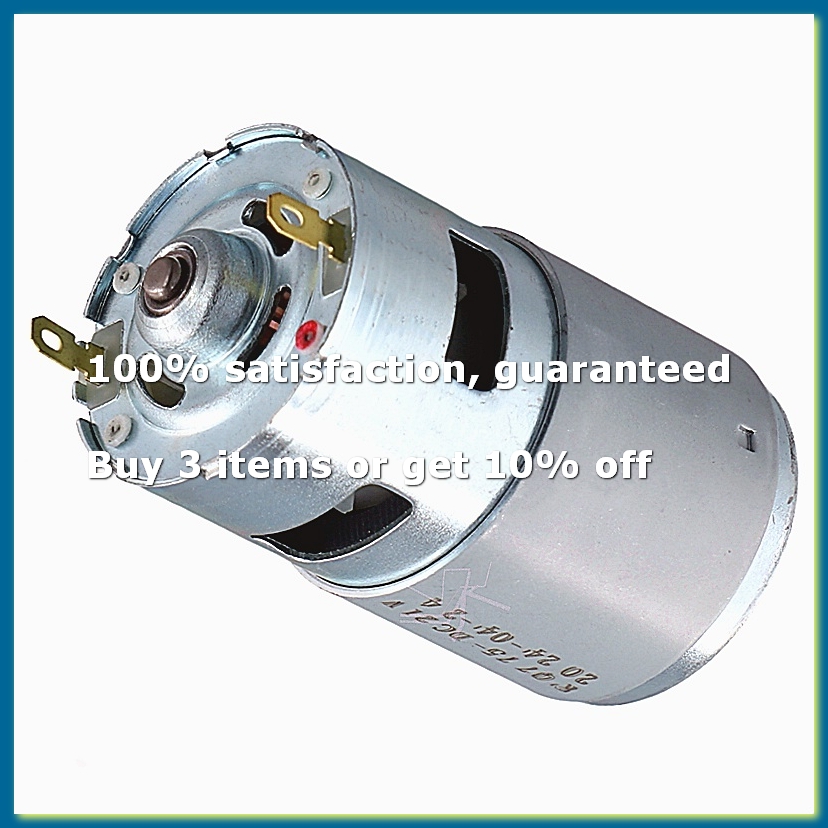 Dc Motor - Motore DC 775 21V, Motore a