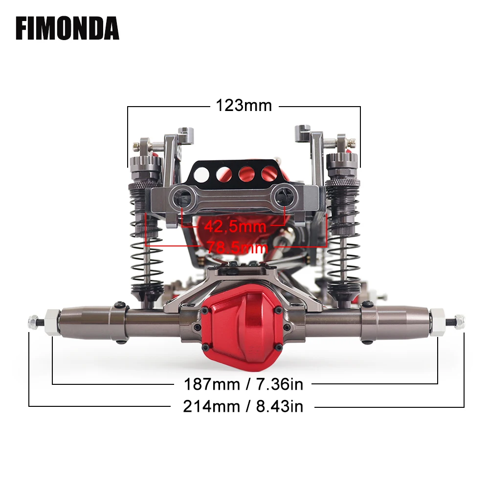 FIMONDA 1/10 RC Crawler Chassi - Robot Car Kit recensione e prezzo