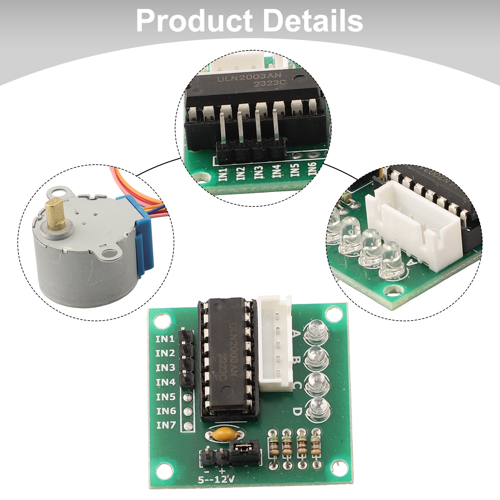 Motore passo-passo a 4 fasi 5V - 28Byj-48 recensione e prezzo