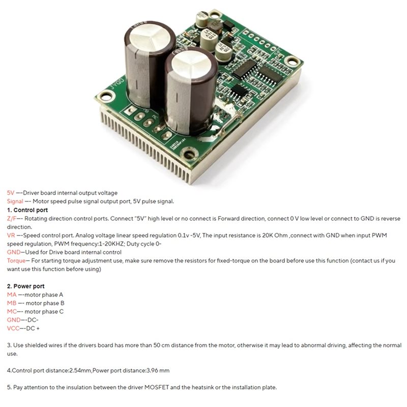 Scheda Driver Motore BLDC Y43A - Motor Driver Module recensione e prezzo