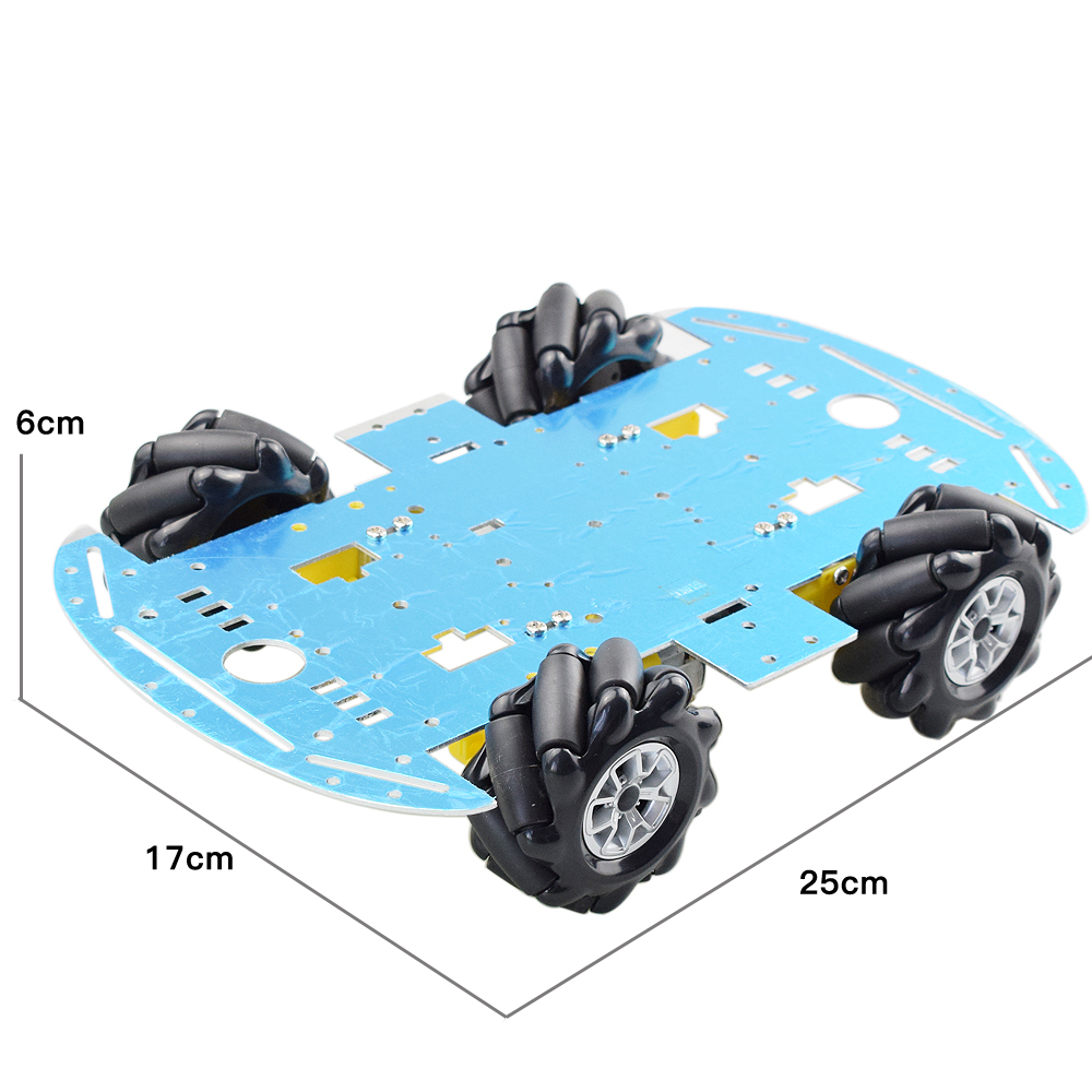 Kit telaio per auto robot Omni - Omni Wheel recensione e prezzo