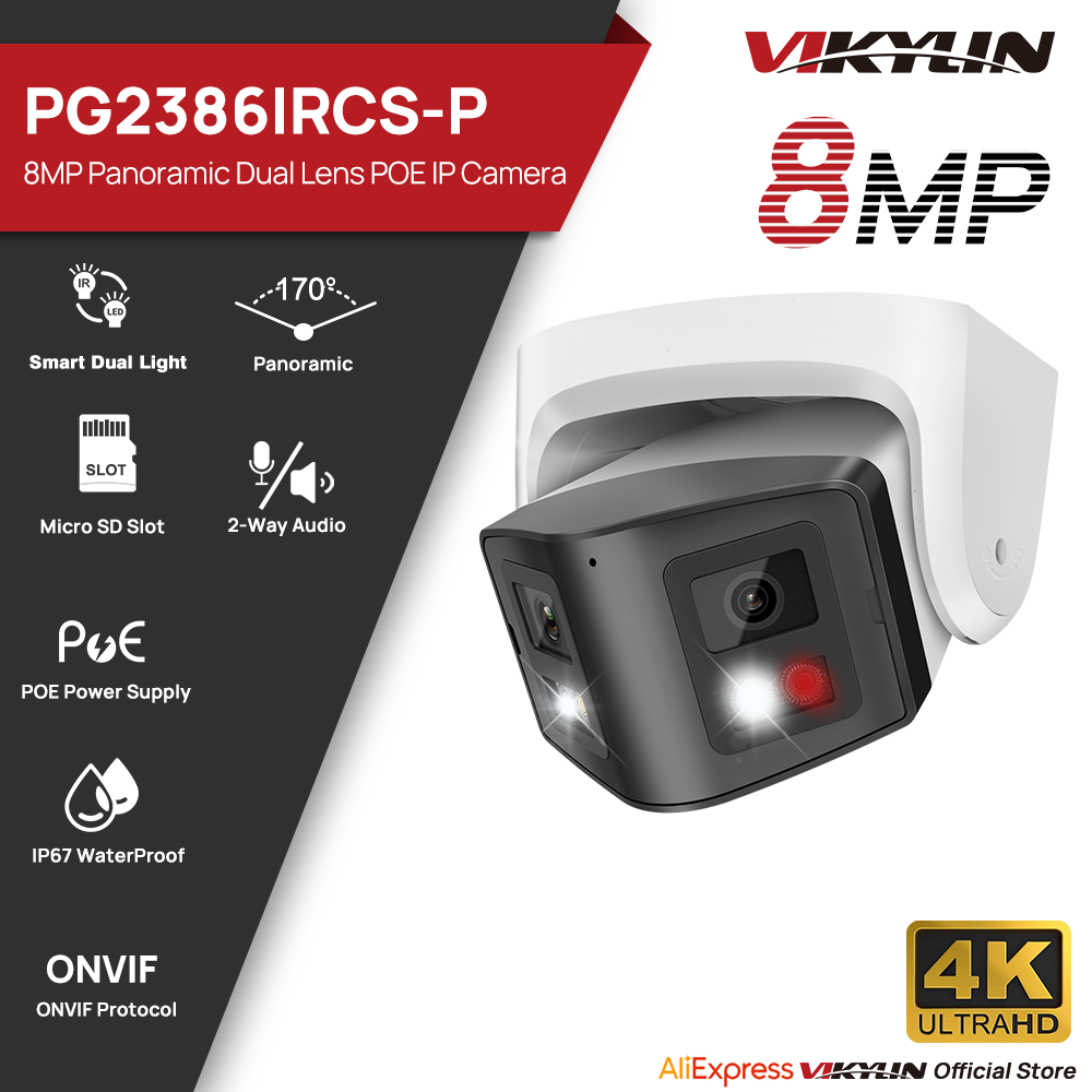 Vikylin Telecamera IP Panorami - Pan Tilt Bracket recensione e prezzo
