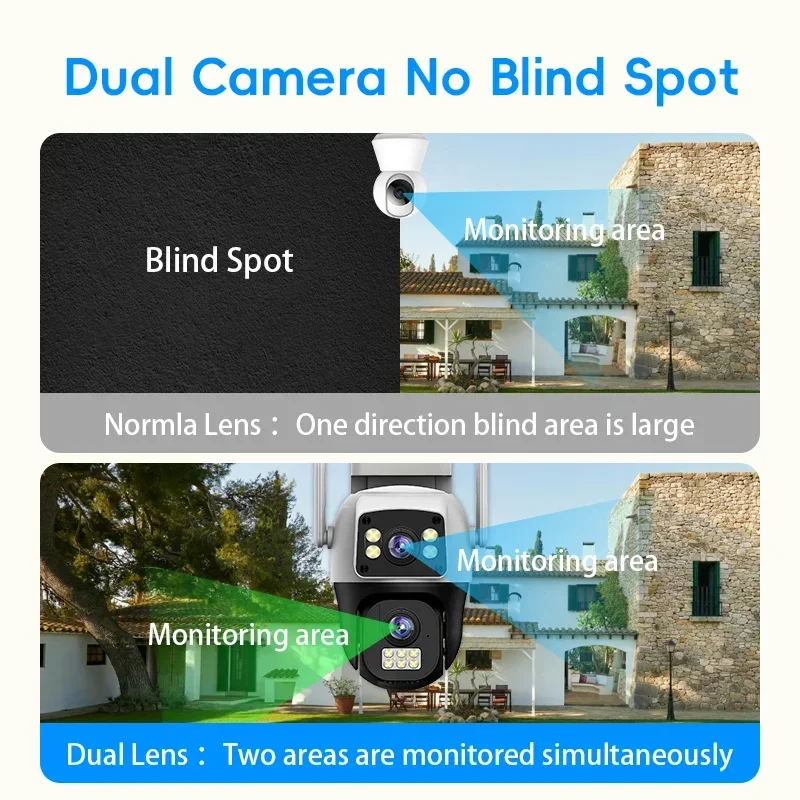 Telecamera IP WIFI 8MP 4K PTZ  - Pan Tilt Bracket recensione e prezzo