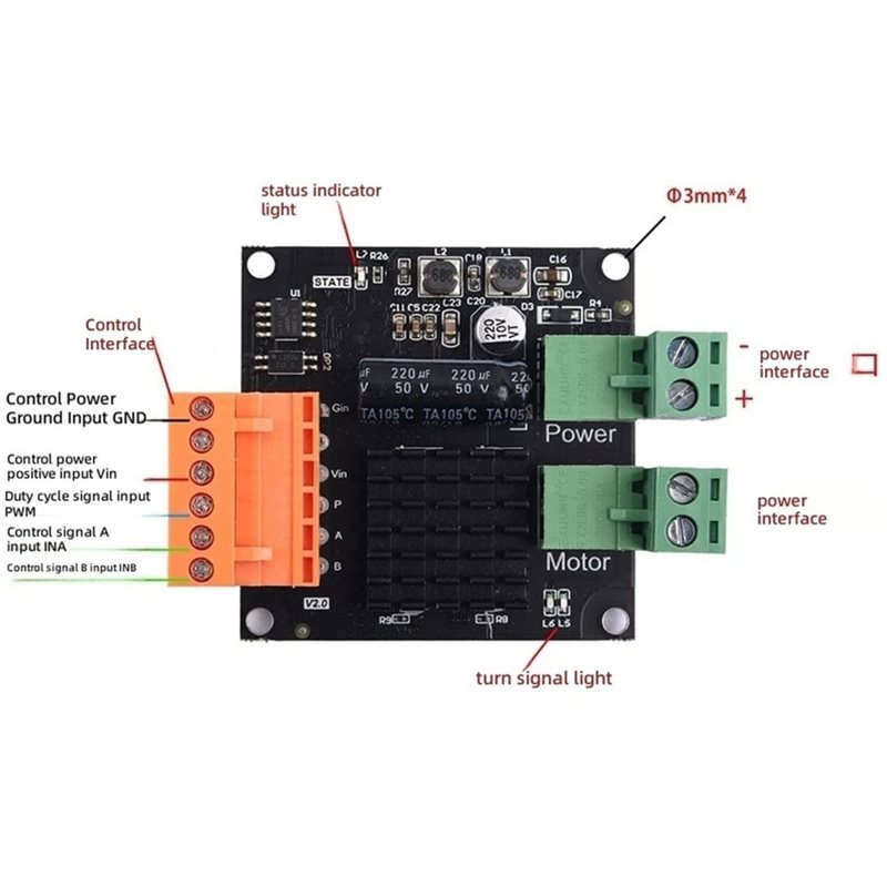 Modulo driver per motore DC 12 - Motor Driver Module recensione e prezzo