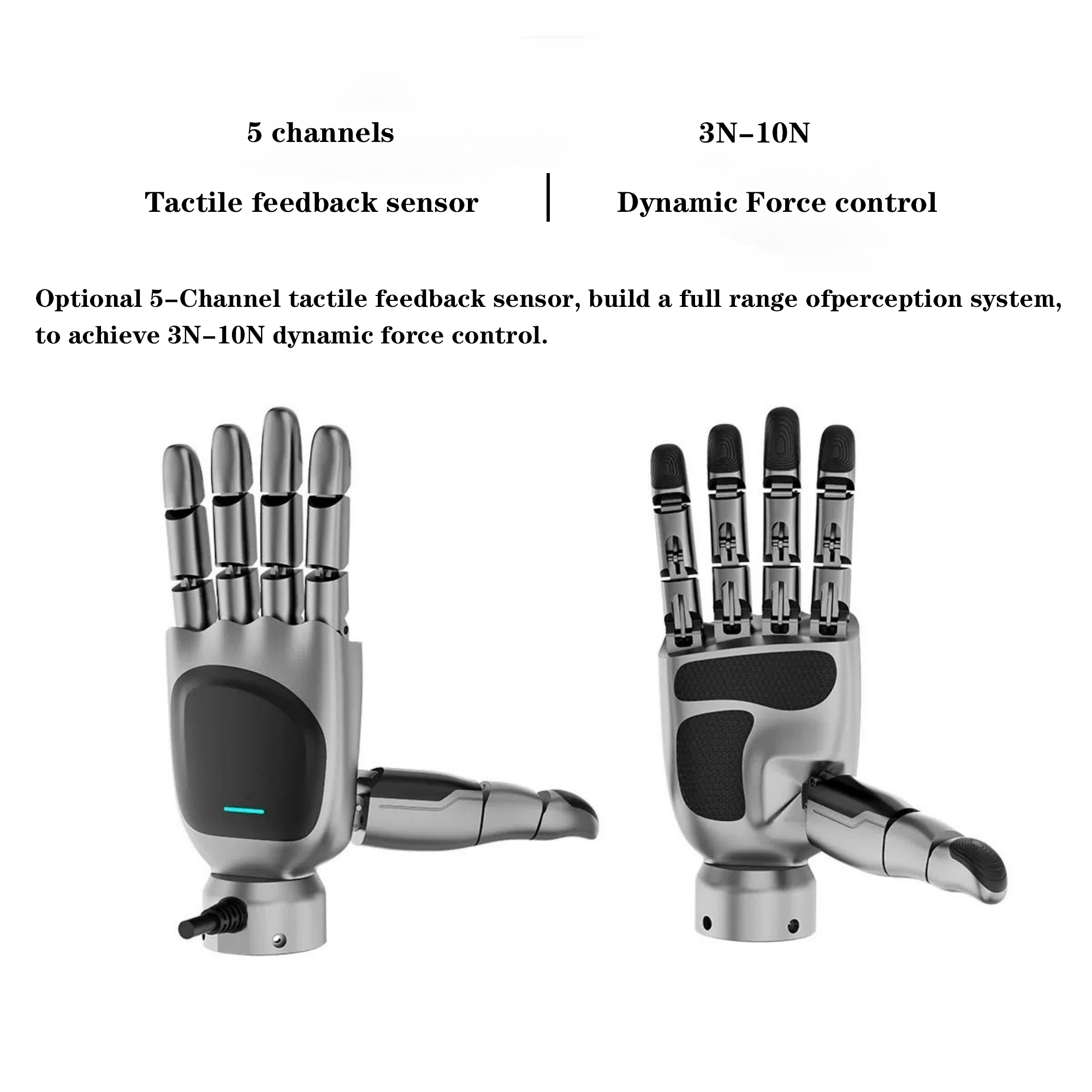 Mano Robotica Destra a Cinque  - Ros Robot recensione e prezzo