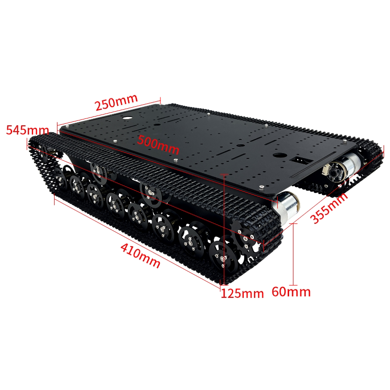 T800S UNO R3 Carro Armato Prog - Tracked Robot Chassis recensione e prezzo