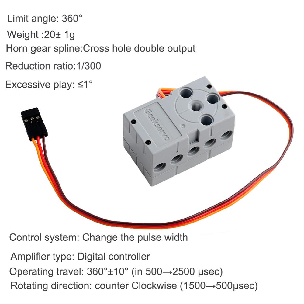 1/2/4PCS Servo Geek da 2KG Pro - Microbit recensione e prezzo