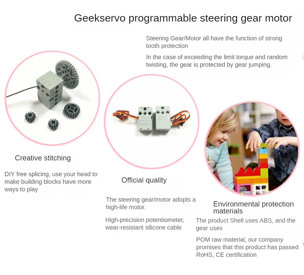 1/2/4PCS Servo Geek da 2KG Pro - Microbit recensione e prezzo