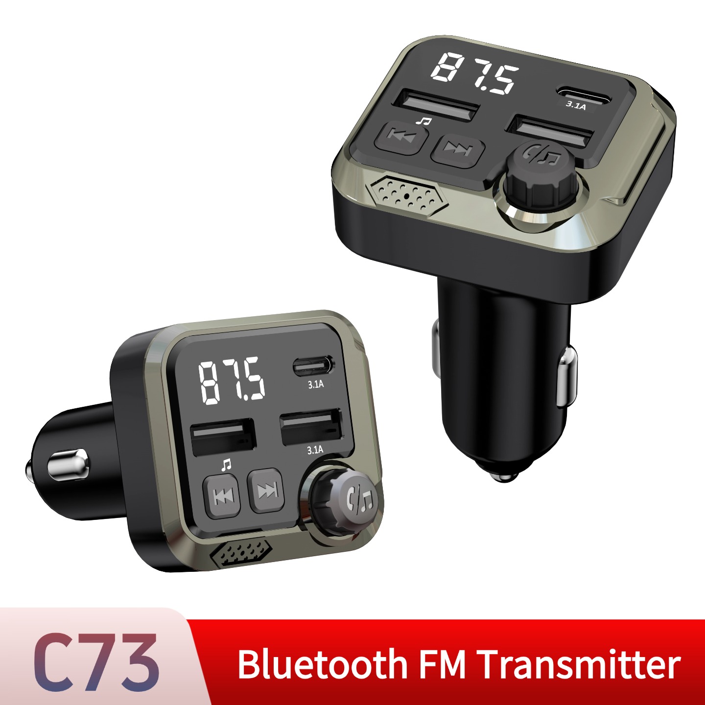 Trasmettitore FM per auto Blue - Robot Bluetooth Car recensione e prezzo