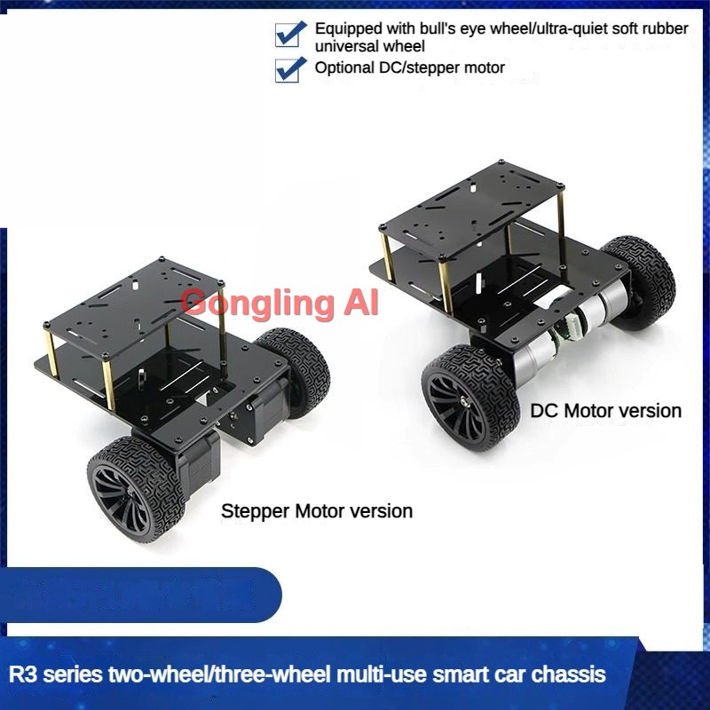 Auto Robot 3WD con Motore DC / - Tracked Robot Chassis recensione e prezzo