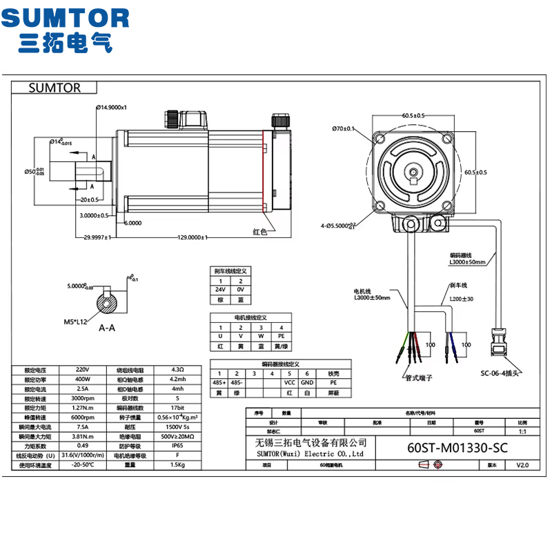 Kit Motori Servo 220V 400W con - Servo Kit recensione e prezzo