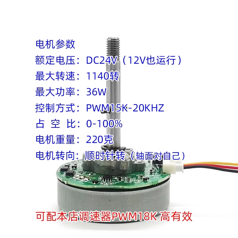 Motore DC Brushless PWM a Freq - Dc Motor 12V recensione e prezzo