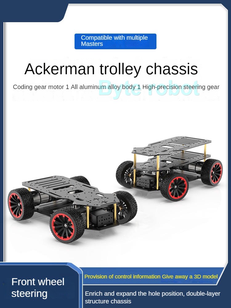 5KG carico 4WD Robot Car Metal - Tracked Robot Chassis recensione e prezzo