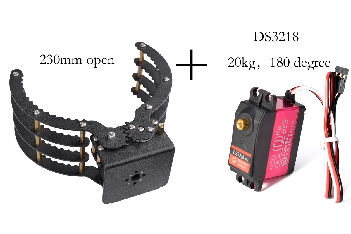 Pinze meccaniche con apertura  - Robot Gripper Claw recensione e prezzo