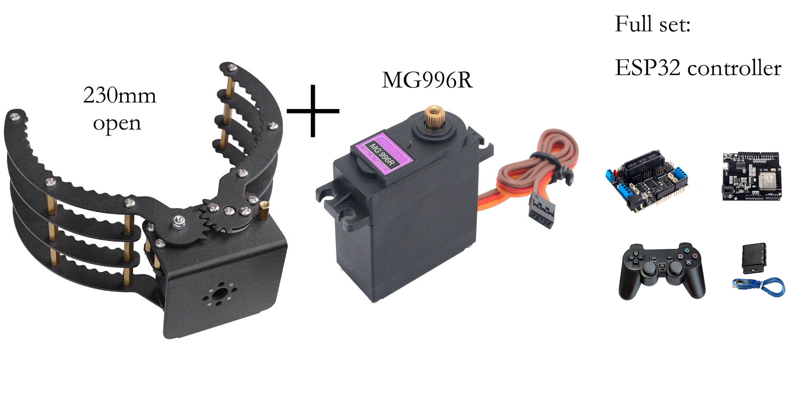 Pinze meccaniche con apertura  - Robot Gripper Claw recensione e prezzo