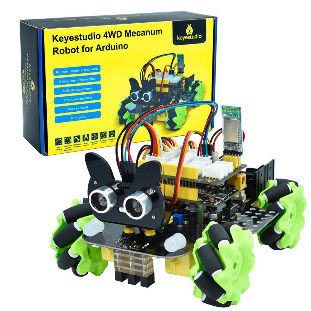 Kit Auto Robot 4WD Mecanum di  - Microbit Robot recensione e prezzo