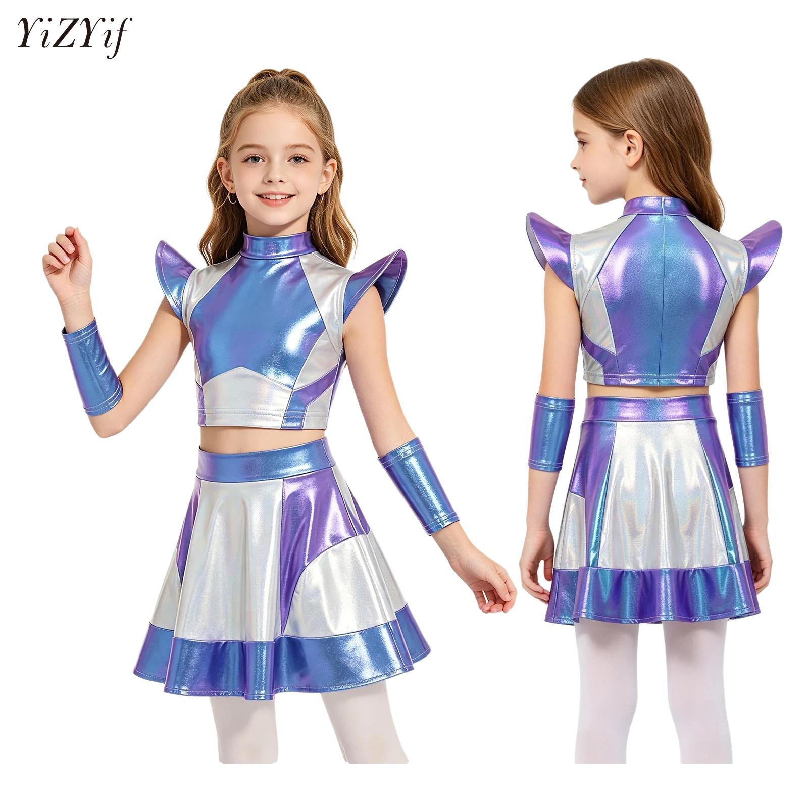 Costume da Alieno per Ragazze, - Robot Kit recensione e prezzo